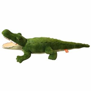 Wild Republic Alligator Plush Green Crocodile Realistic Stuffed Animal 24 in Toy